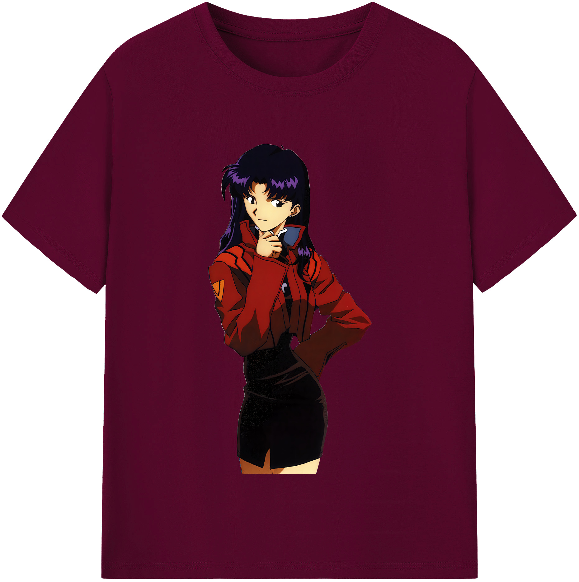 （画像用） EVA 新世紀エヴァンゲリオン レディースカジュアルプリントTシャツ（綿100％）